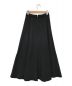ATON (エイトン) スウェットスカート ブラック サイズ:01：5800円