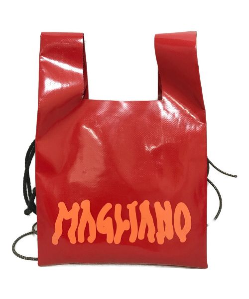 MAGLIANO（マリアーノ）MAGLIANO (マリアーノ) バッグ レッドの古着・服飾アイテム