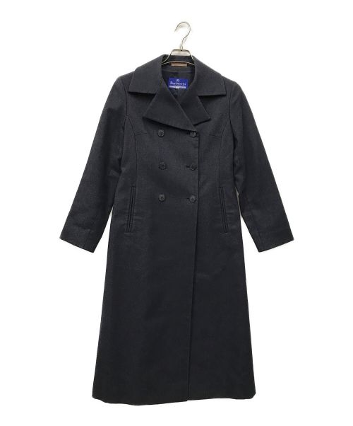 BURBERRY BLACK LABEL（バーバリーブラックレーベル）BURBERRY BLACK LABEL (バーバリーブラックレーベル) ウールトレンチコート ネイビー サイズ:38の古着・服飾アイテム