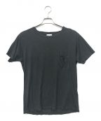 Saint Laurent Parisサンローランパリ）の古着「Tシャツ」｜ブラック