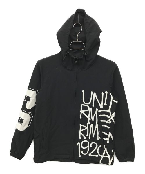 uniform experiment（ユニフォームエクスペリメント）uniform experiment (ユニフォームエクスペリメント) フーデッドジャケット ブラック サイズ:1の古着・服飾アイテム