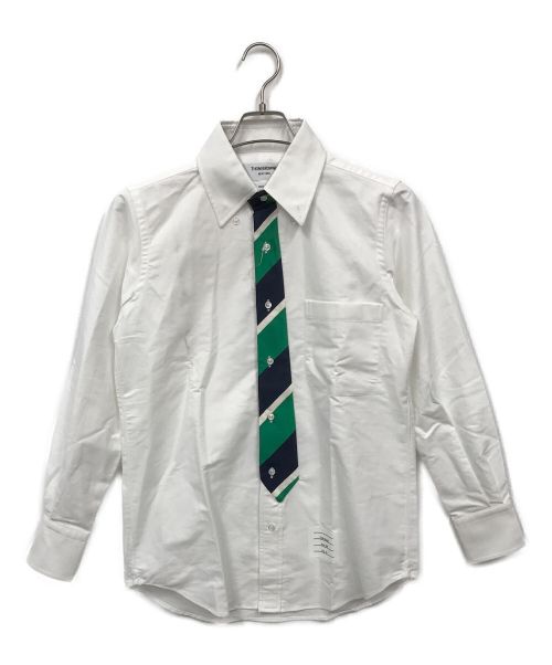 Thom Browne（トムブラウン）Thom Browne (トムブラウン) トロンプルイユ シャツ ホワイト サイズ:00の古着・服飾アイテム