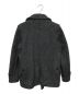 EIGHT G (エイトジー) BEACH CLOTH DOUBLE LONG COAT（ビーチクロスダブルロングコート） ブラック サイズ:38：12800円