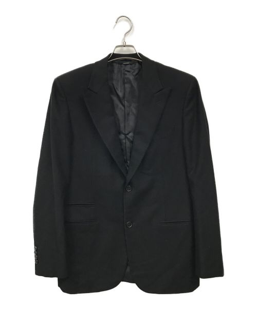 HERMES（エルメス）HERMES (エルメス) テーラードジャケット ブラック サイズ:48の古着・服飾アイテム