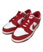 NIKEナイキ）の古着「DUNK LOW White and University Red（ダンク ロー SP 