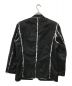 MIDIUMISOLID (ミディウミソリッド) ペイントテーラードジャケット ブラック サイズ:50：7800円