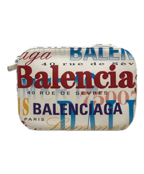 BALENCIAGA（バレンシアガ）BALENCIAGA (バレンシアガ) エブリデイショルダーバッグ ホワイトの古着・服飾アイテム