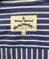 中古・古着 Vivienne Westwood ANGLOMANIA (ヴィヴィアンウエストウッド アングロマニア) 変形シャツ ブルー サイズ:40：9800円