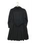 Lois CRAYON (ロイスクレヨン) 裏地総柄バックプリーツコート ブラック サイズ:M：12800円