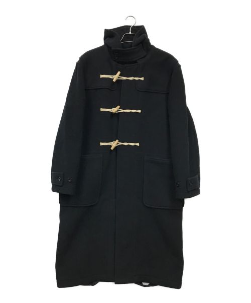 leno（リノ）leno (リノ) ウールカシミヤダッフルコート ブラック サイズ:3の古着・服飾アイテム