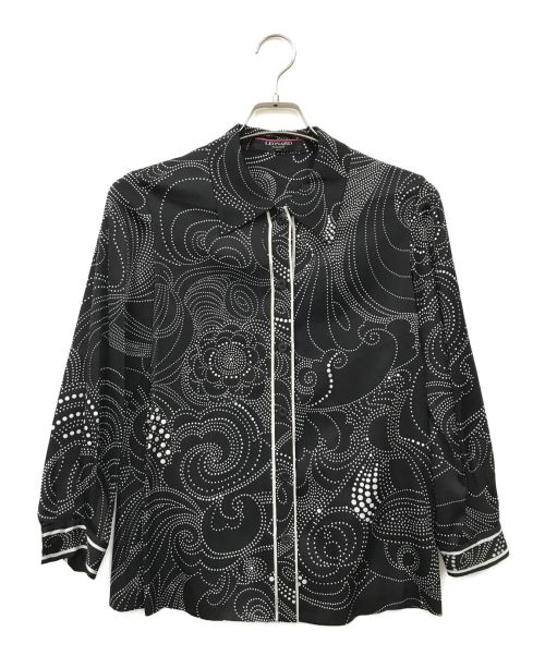 LEONARD（レオナール）LEONARD (レオナール) シャツ ブラック サイズ:11ARの古着・服飾アイテム