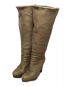中古・古着 MIU MIU (ミュウミュウ) Shearling Boots（シアリングブーツ） ベージュ サイズ:37：5800円