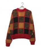 MARNIマルニ）の古着「Multicolor print sweater（マルチカラー プリント セーター）」｜レッド