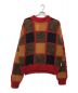 MARNI（マルニ）の古着「Multicolor print sweater（マルチカラー プリント セーター）」｜レッド