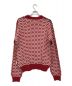 MARNI (マルニ) Multicolor print sweater（マルチカラー プリント セーター） レッド サイズ:46 未使用品：29800円