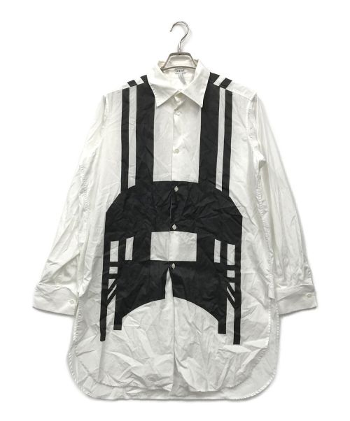 LOEWE（ロエベ）LOEWE (ロエベ) ロングシャツ ホワイト サイズ:XSの古着・服飾アイテム
