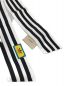 GUCCI (グッチ) adidas (アディダス) Striped Silk Neck Bow（ストライプ シルク ネック ボゥ） ホワイト サイズ:7/2×86㎝：15000円