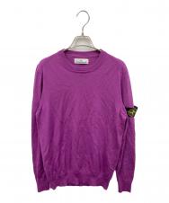 STONE ISLAND (ストーンアイランド) ニット パープル サイズ:L