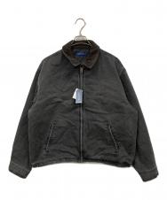 NAUTICA (ノーティカ) 中綿クラッシュドチノジップブルゾン グレー サイズ:L 未使用品