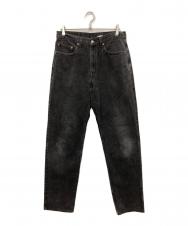 LEVI'S (リーバイス) デニムパンツ ブラック サイズ:W33