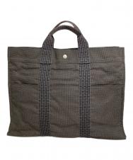 HERMES (エルメス) トートバッグ グレー