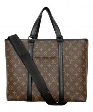 LOUIS VUITTON (ルイ ヴィトン) ウィークエンド・トートPM ブラウン