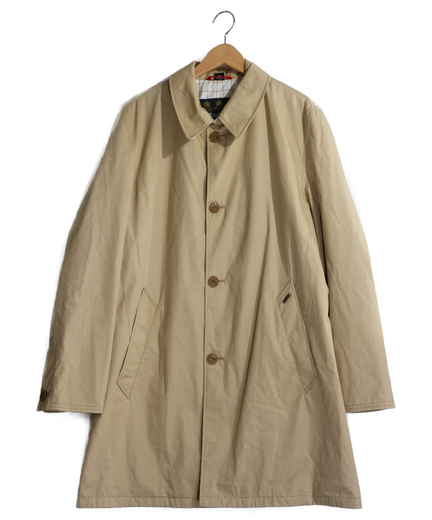 中古 古着通販 Barbour バブアー ステンカラーコート ベージュ サイズ L ブランド 古着通販 トレファク公式 Trefac Fashion