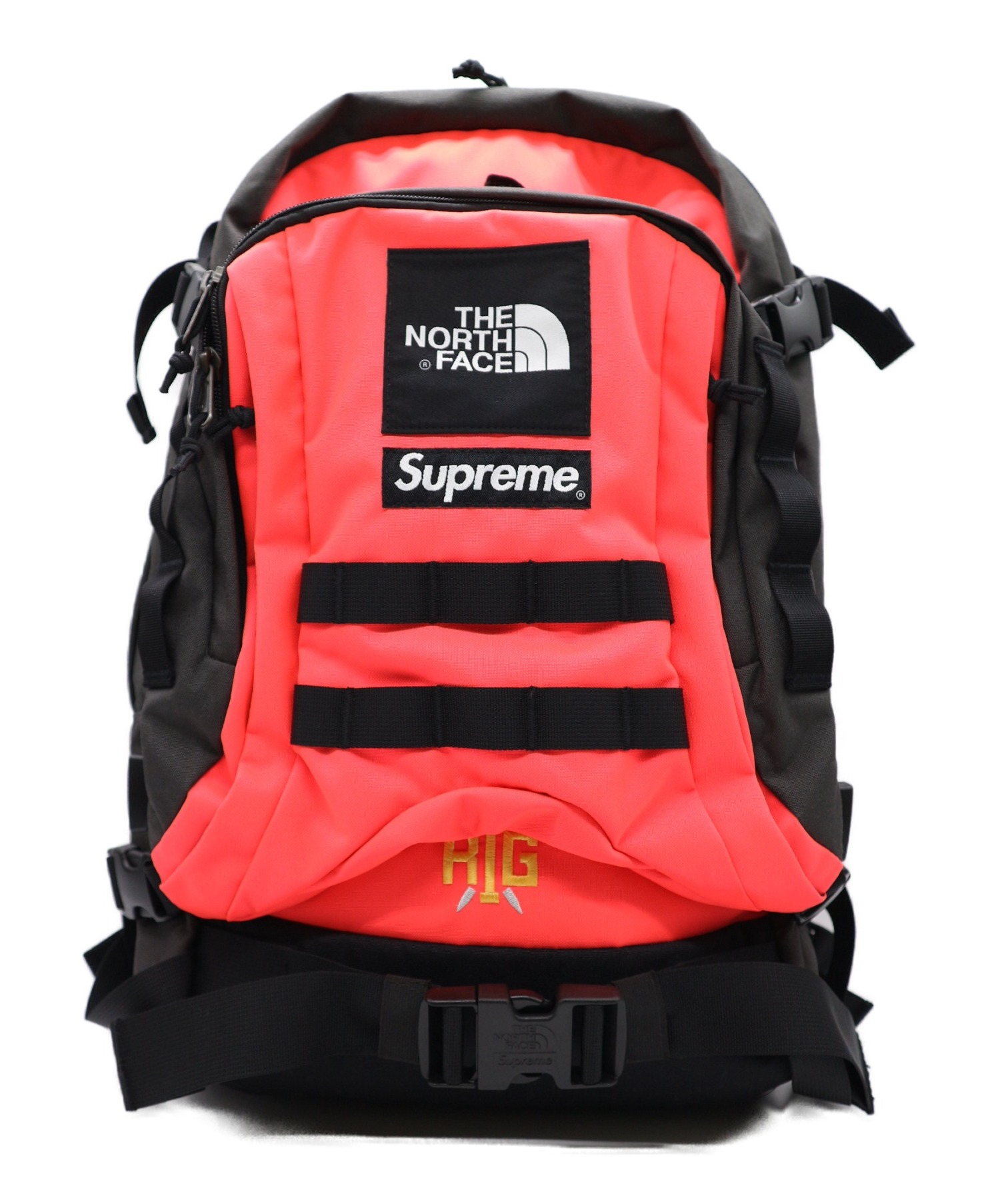 SUPREME×THE NORTH FACE (シュプリーム ×ザノースフェイス) RTG Backpack ピンク×ブラック NF0A3VYA