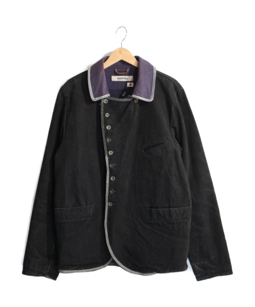 中古 古着通販 Kapital キャピタル デニムpコート ブラック サイズ L ブランド 古着通販 トレファク公式 Trefac Fashion
