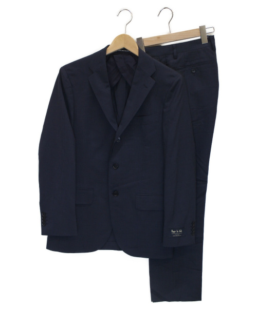 中古 古着通販 Roger La Viale ロジャーラヴィエール セットアップスーツ ネイビー サイズ 44 Green Label Relaxing別注 ブランド 古着通販 トレファク公式 Trefac Fashion