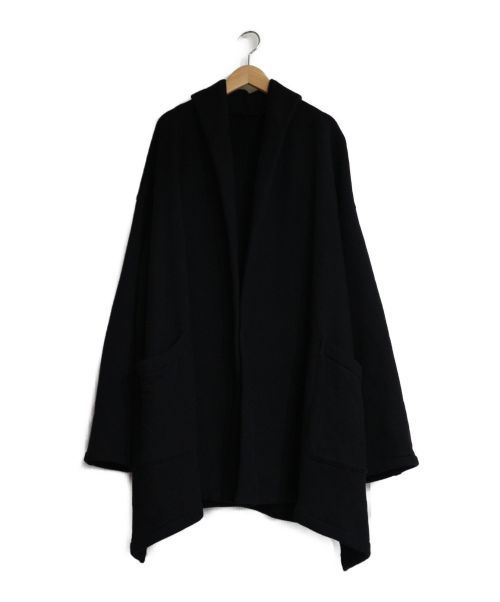Ys（ワイズ）Ys (ワイズ) 裏起毛スウェットコート ブラック サイズ:2の古着・服飾アイテム