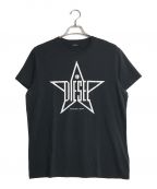 DIESEL（）の古着「プリントTシャツ」｜ブラック