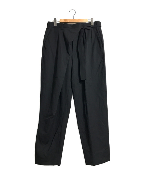 soshiotsuki wrap knot wide trousers