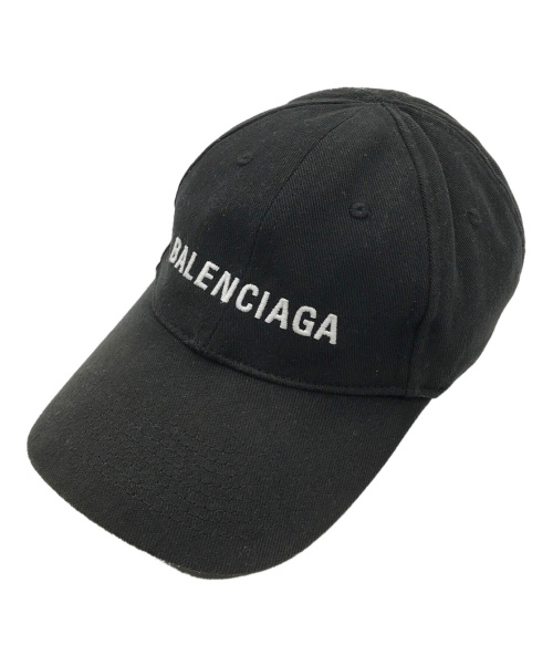 BALENCIAGA（バレンシアガ）BALENCIAGA (バレンシアガ) 6パネルキャップ ブラック サイズ:不明の古着・服飾アイテム