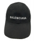 BALENCIAGA (バレンシアガ) 6パネルキャップ ブラック サイズ:不明：7800円