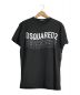 DSQUARED2（ディースクエアード）の古着「プリントTシャツロゴ」｜ブラック