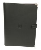 Cartierカルティエ）の古着「LM NOTEBOOK COVER+LINED PAPER REFILLS」｜ブラック