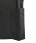 中古・古着 Pilgrim (ピルグリム) ウールポプリン ダブル6Bジャケット ブラック サイズ:48：11000円