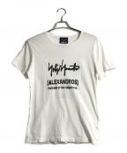 Yohji Yamamoto pour hommeヨウジヤマモト プールオム）の古着「プリントTシャツ」｜ホワイト