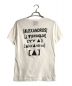 Yohji Yamamoto pour homme (ヨウジヤマモトプールオム) プリントTシャツ ホワイト サイズ:1：6800円