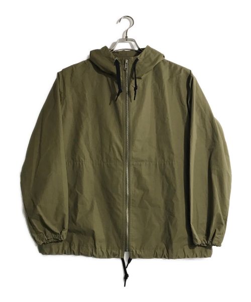MHL（エムエイチエル）MHL (マーガレットハウエル) フーデッドジャケット グリーン サイズ:Mの古着・服飾アイテム