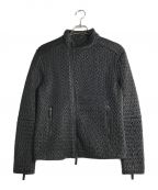 EMPORIO ARMANIエンポリオアルマーニ）の古着「Lamb leather jacket」｜ブラック