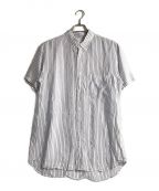 COMME des GARCONS SHIRTコムデギャルソンシャツ）の古着「ストライプシャツ」｜ネイビー×ホワイト