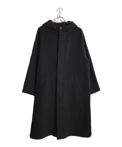 HTS（エイチティーエス）HTS (エイチティーエス) フーデッドコート ブラック サイズ:44の古着・服飾アイテム