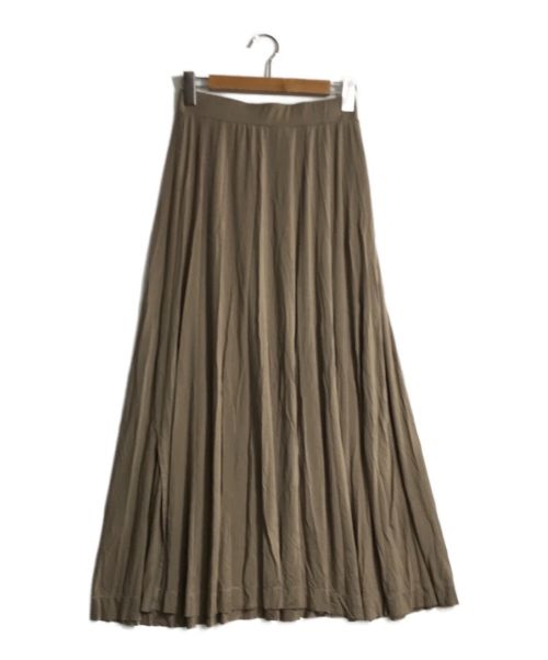 Plage（プラージュ）Plage (プラージュ) bare drape スカート ベージュ サイズ:38の古着・服飾アイテム