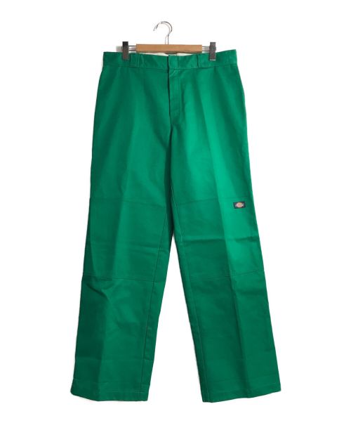 Dickies（ディッキーズ）Dickies (ディッキーズ) ダブルニーワイドワークパンツ グリーン サイズ:36の古着・服飾アイテム