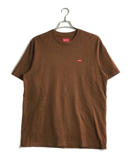 SUPREME（シュプリーム）SUPREME (シュプリーム) スモールボックスロゴTシャツ ブラウン サイズ:Mの古着・服飾アイテム
