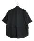 MAISON SPECIAL (メゾンスペシャル) プライムオーバーシアーレイヤリングショートスリーブシャツ ブラック サイズ:00：10800円