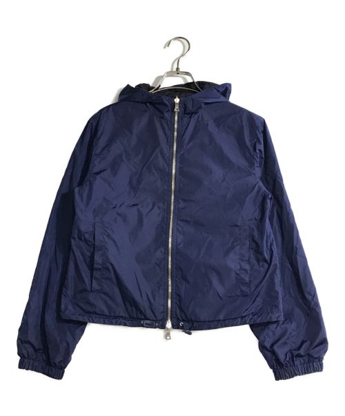 PRADA（プラダ）PRADA (プラダ) リバーシブルナイロンジャケット ネイビー×ブルー サイズ:40の古着・服飾アイテム
