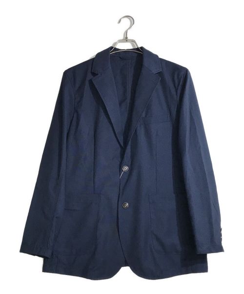 MITSUMINE（ミツミネ）MITSUMINE (ミツミネ) 軽量テーラードジャケット ネイビー サイズ:L 未使用品の古着・服飾アイテム